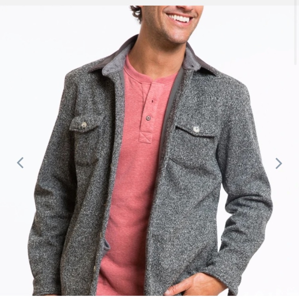 Marine Layer Rainier Shacket Size Small